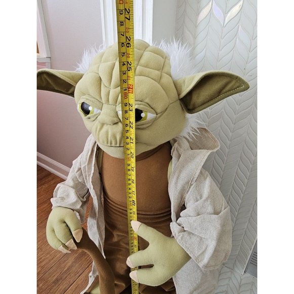 RARE Star Wars Plush Yoda 26" - Store Display 2013 Jumbo HTF Realistic Lucasfilm - Picture 6 of 12